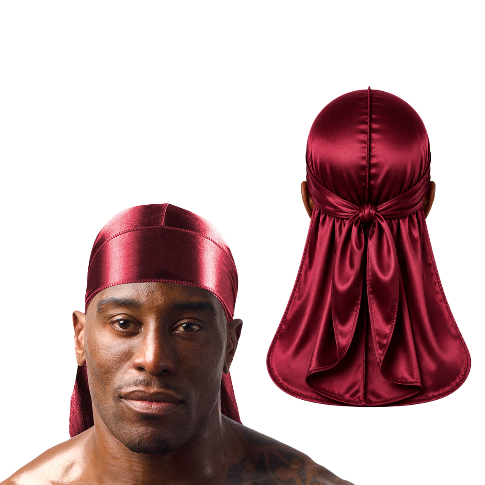 Burgundy wine premium silky satin