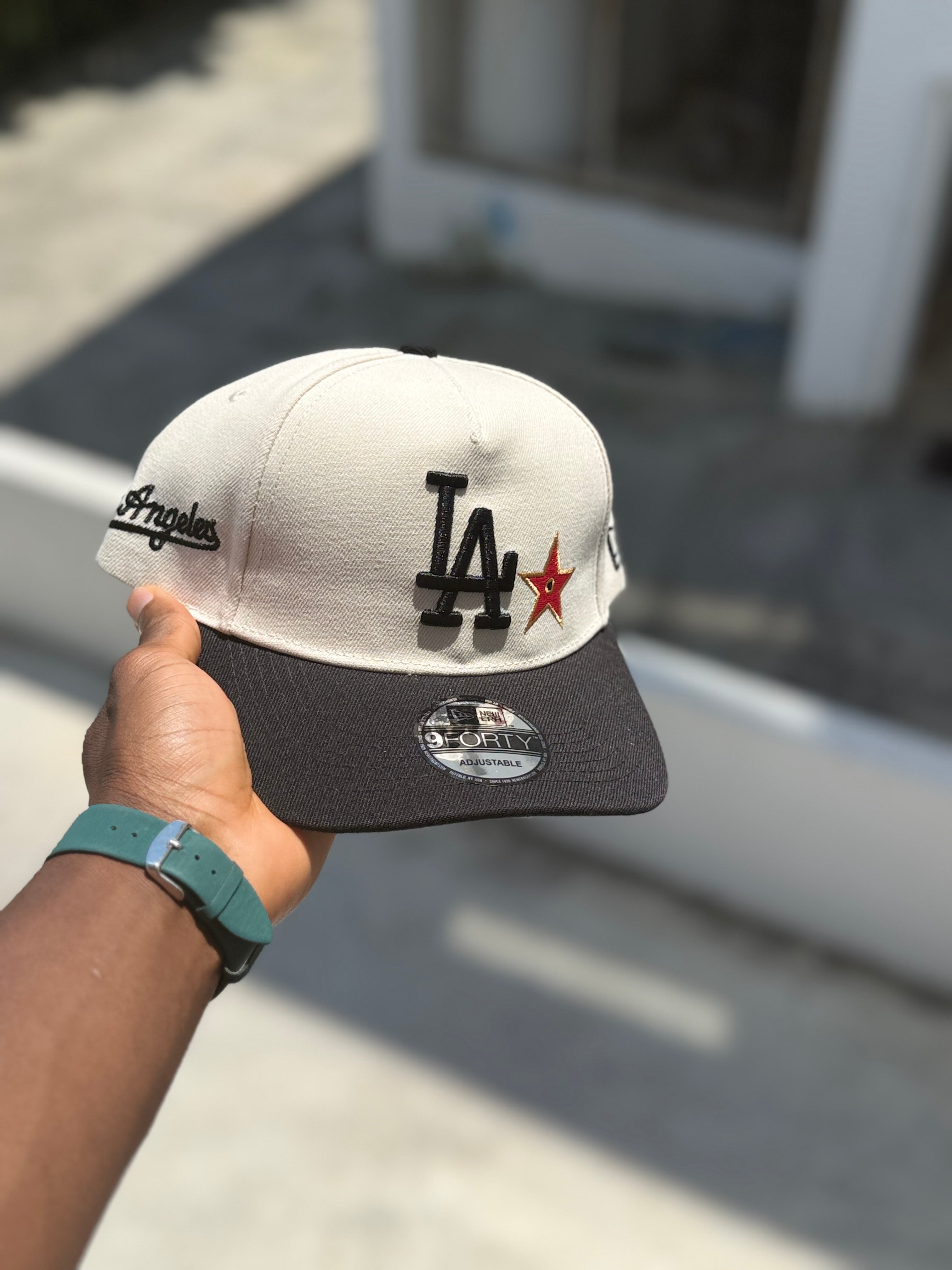 Los Angeles Dodgers New Era 9FORTY A-Frame "Shotime" Two-Tone Snapback Cap
