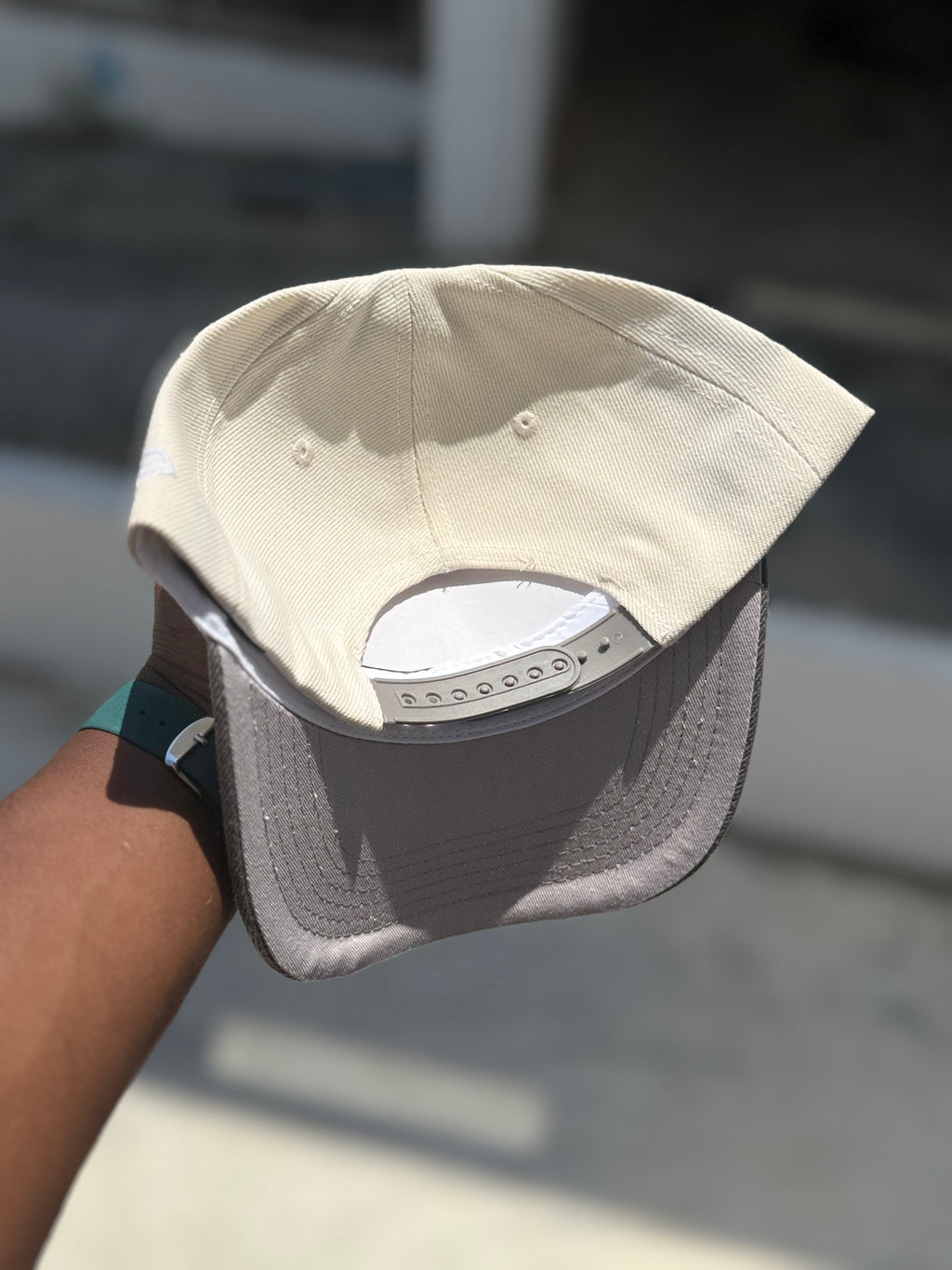 Las Vegas Raiders Inaugural Season 9FORTY A-Frame Snapback Hat.