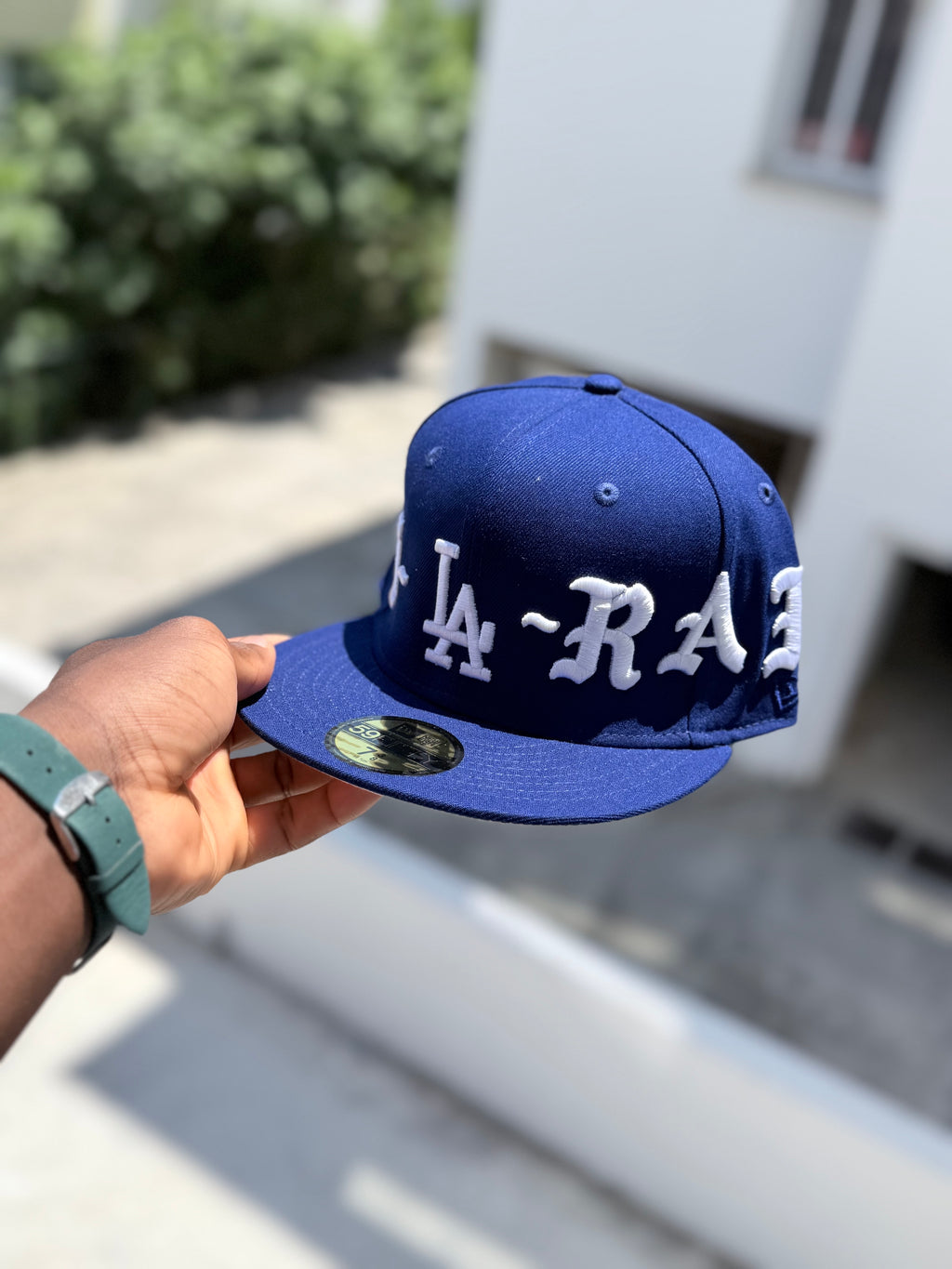 Los Angeles Dodgers Old English Custom