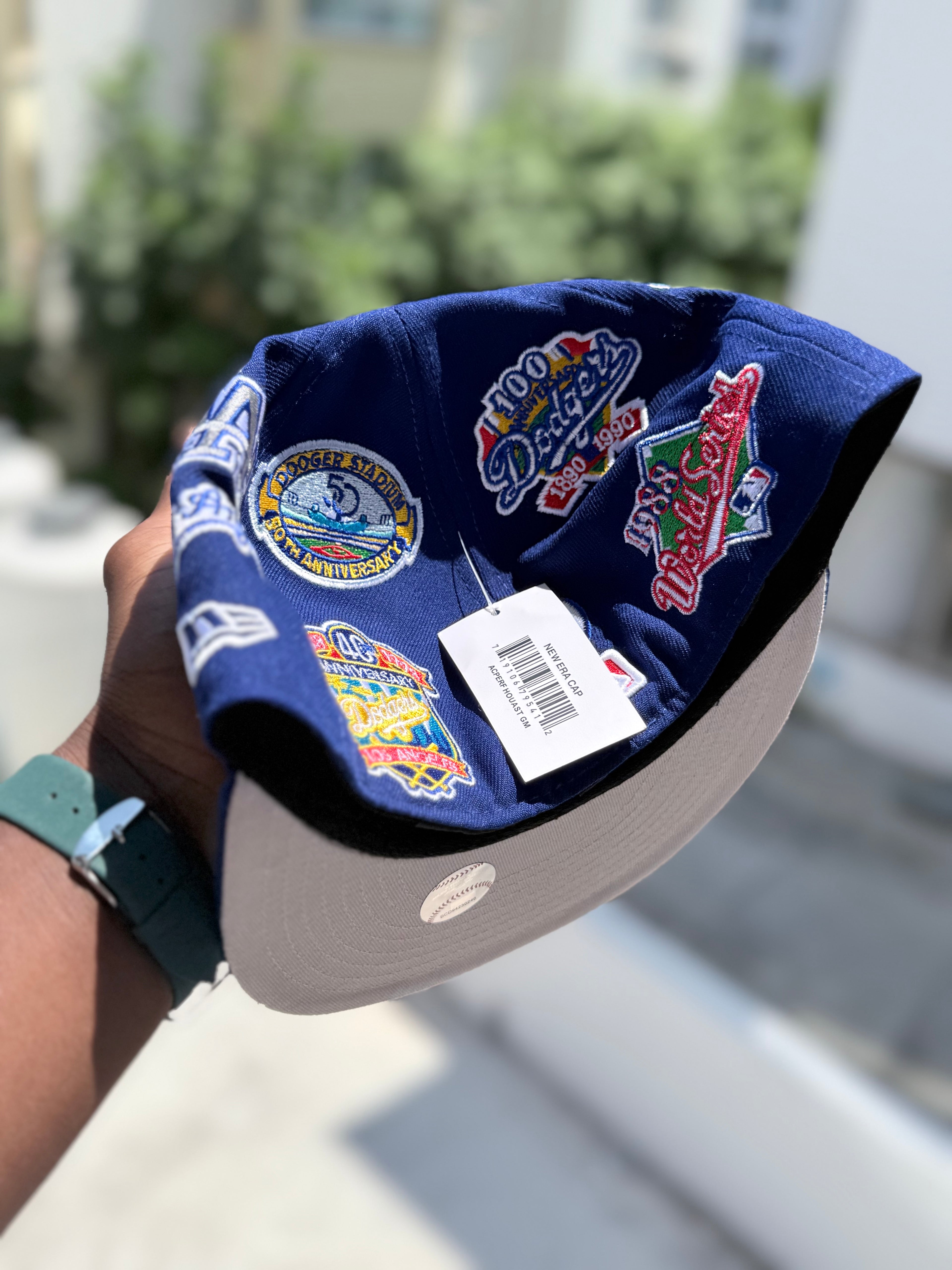 LA Dodgers "All-Over Side Patch" 59FIFTY Fitted Hat