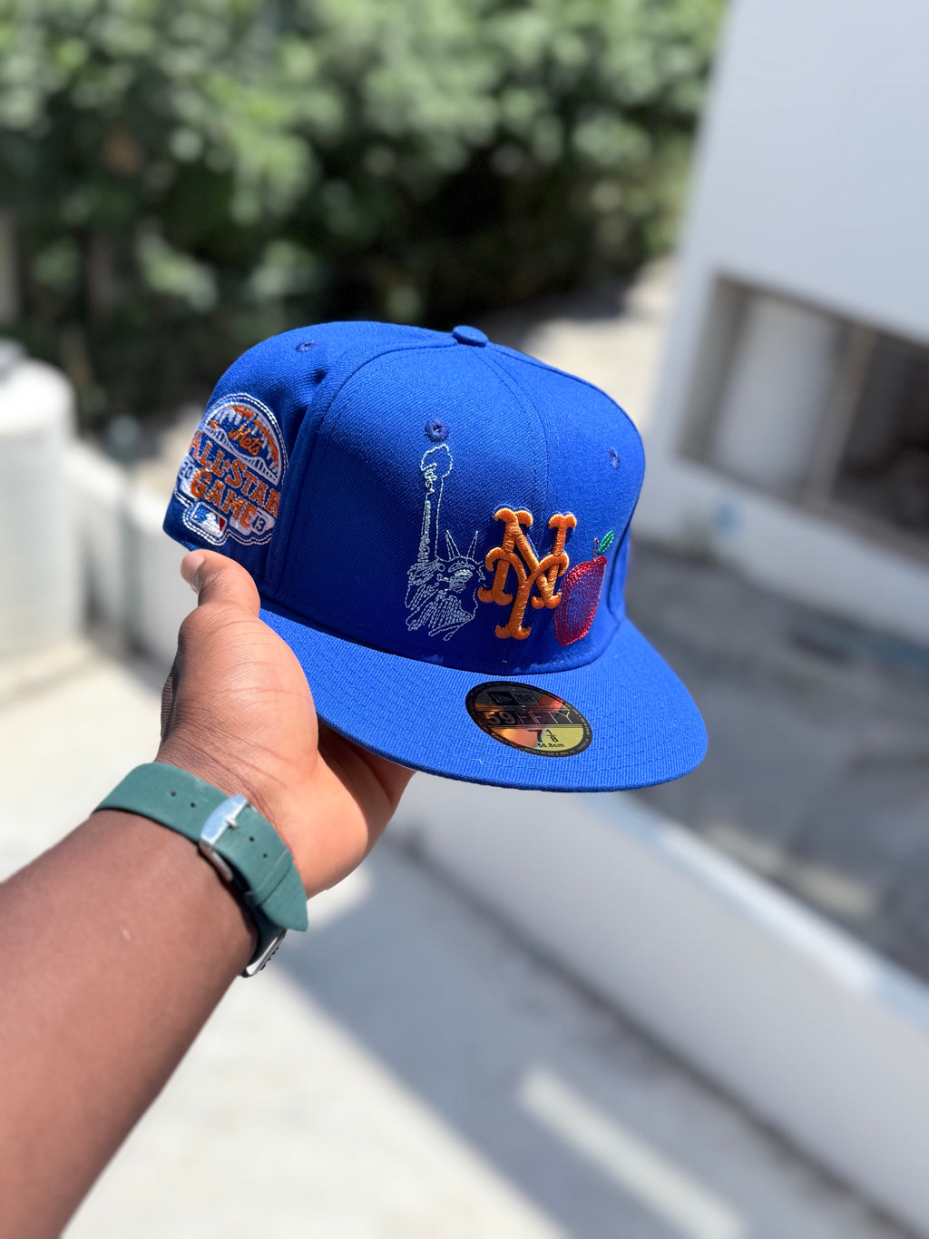 New York Mets State Stitch