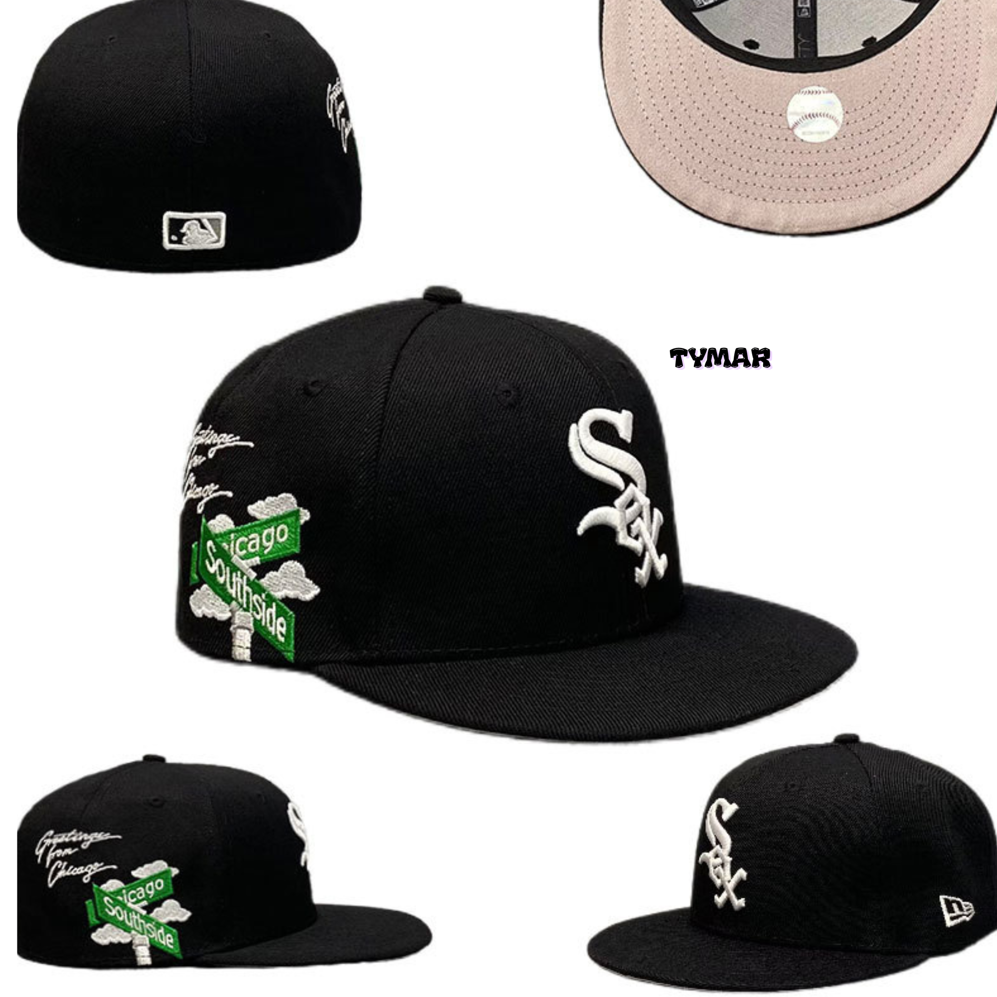 Chicago White Sox Greetings from Chicago Southside 59FIFTY Fitted Hat.