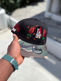 Los Angeles Dodgers Flaming Roses Camo
