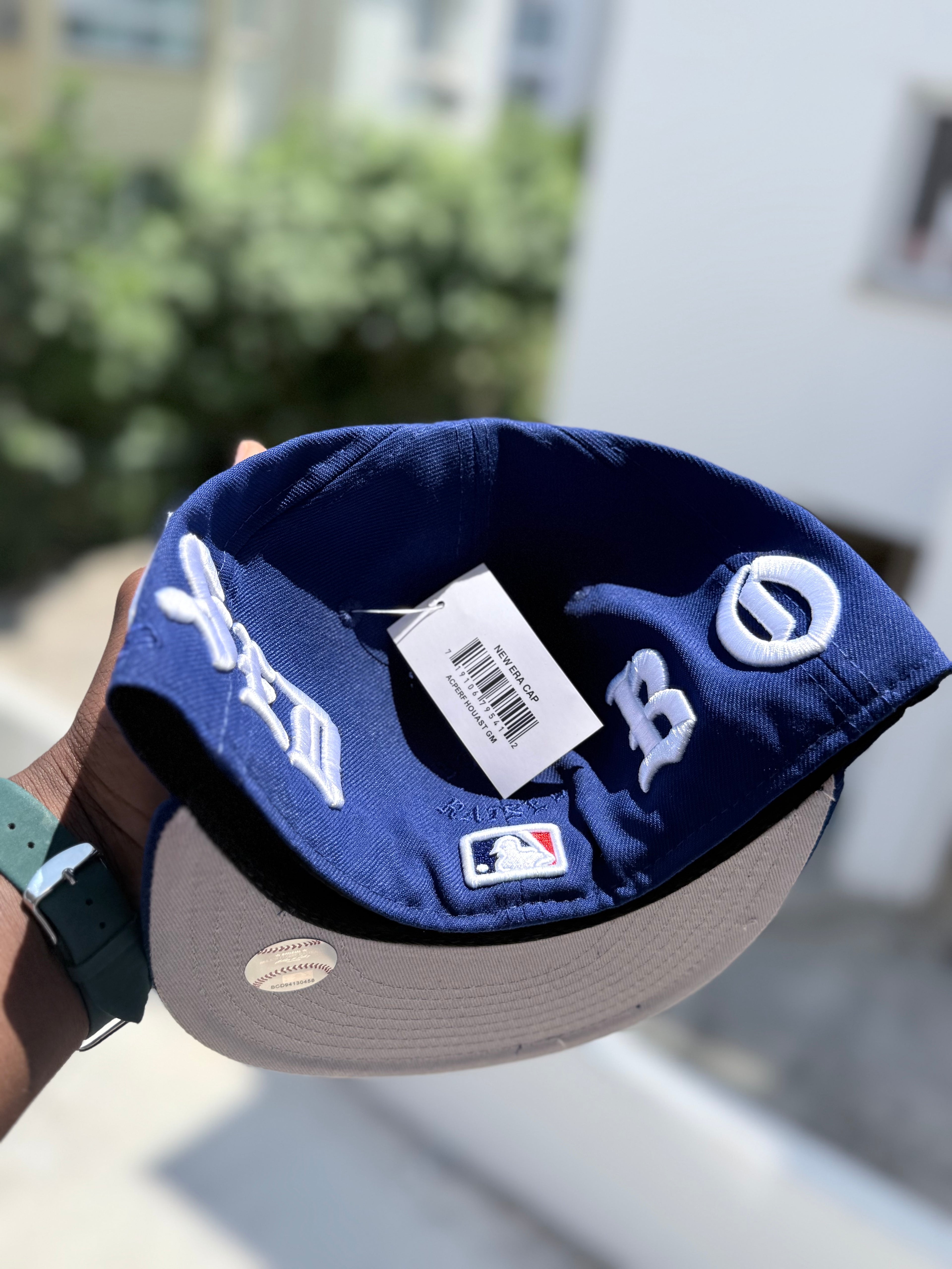 Los Angeles Dodgers Old English Custom