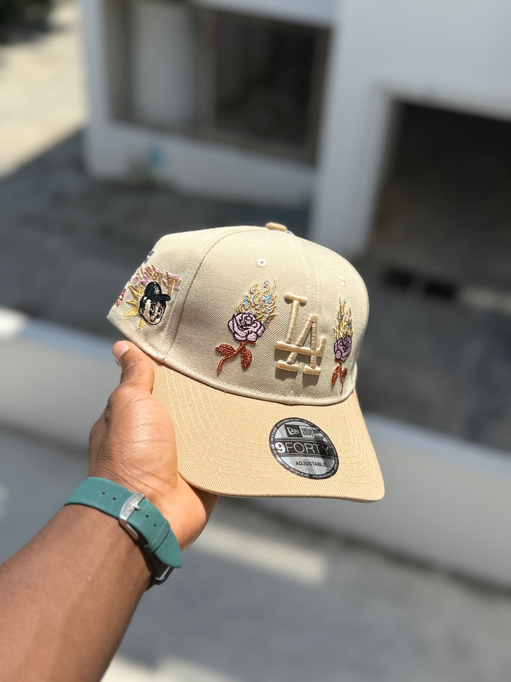 Los Angeles Dodgers Dual Rose Vintage