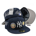 New York Yankees Black Script World Series