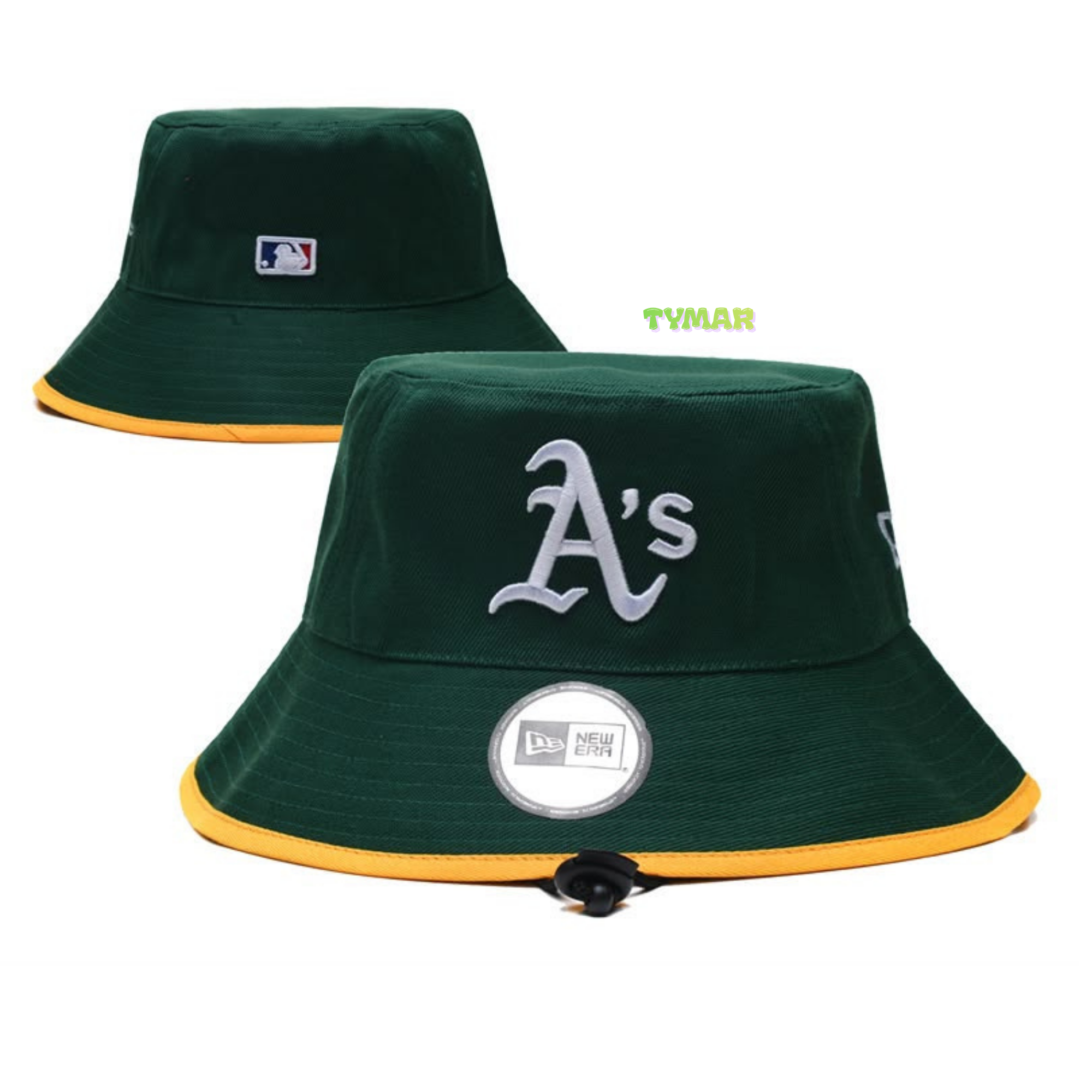 Athletics "Kelly Green" Drawstring Bucket Hat