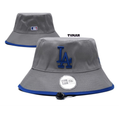 New Era Los Angeles Dodgers "Graphite Grey & Royal" Drawstring Bucket Hat