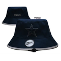 New Era Dallas Cowboys "Navy & Silver" Drawstring Bucket Hat