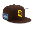 New Era Padres "Seoul Series" Burnt Brown Snapback