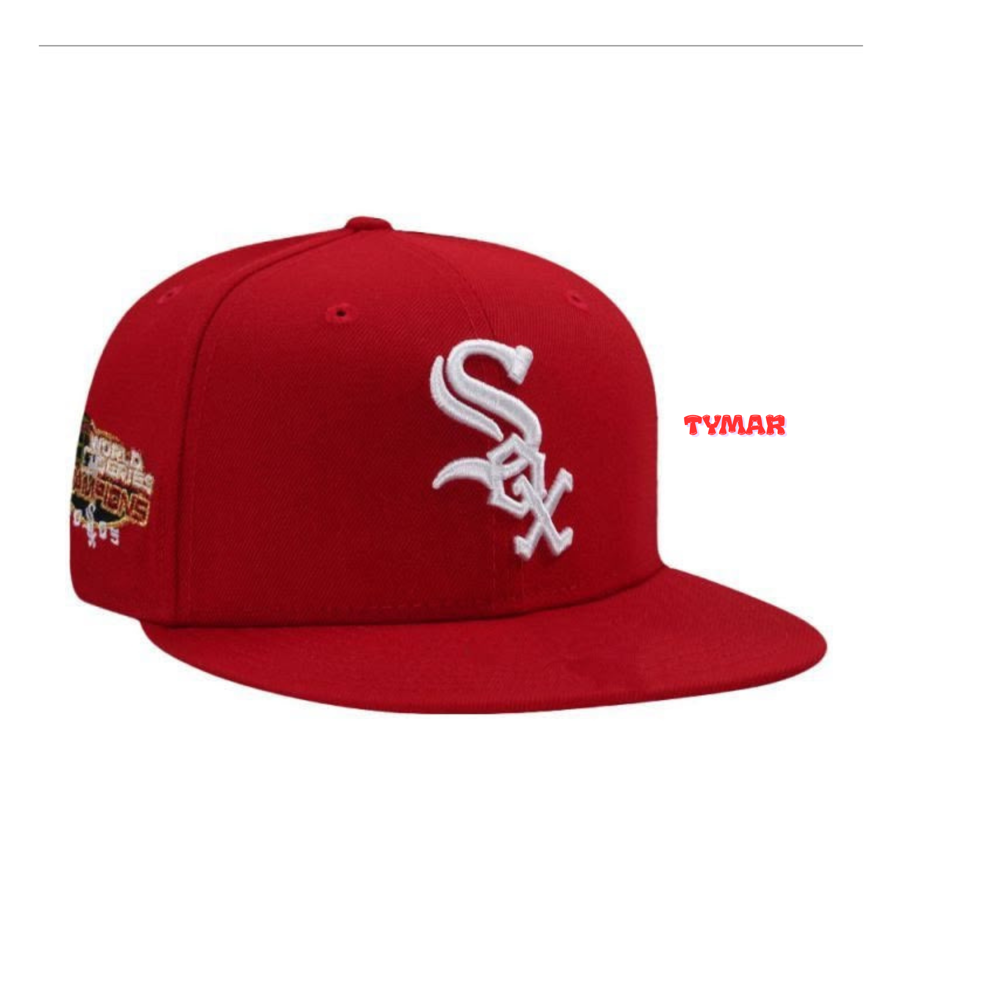 New Era White Sox "2005 World Series" Crimson 9Fifty Snapback