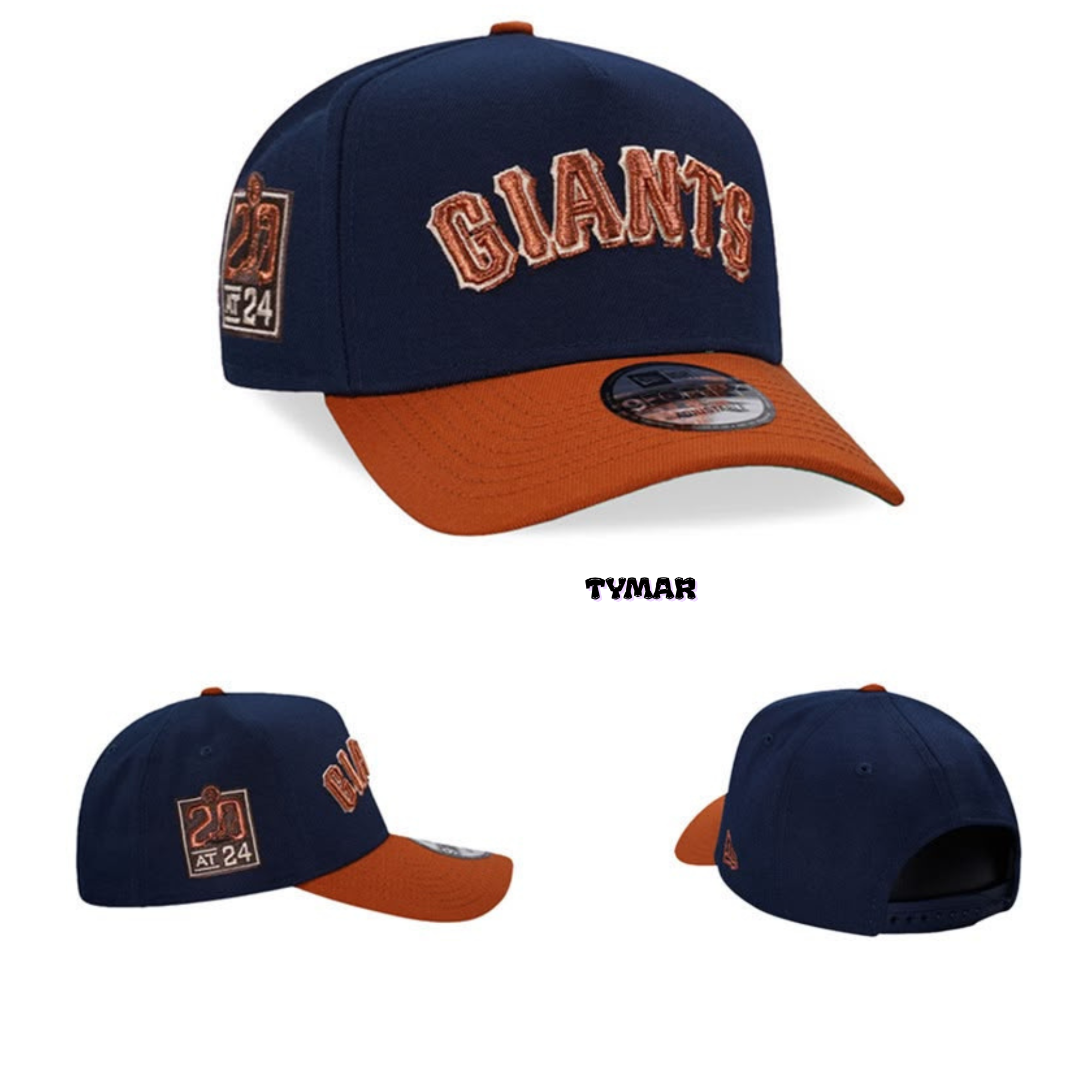 New Era SF Giants "Oracle Park 24" Navy 9FORTY