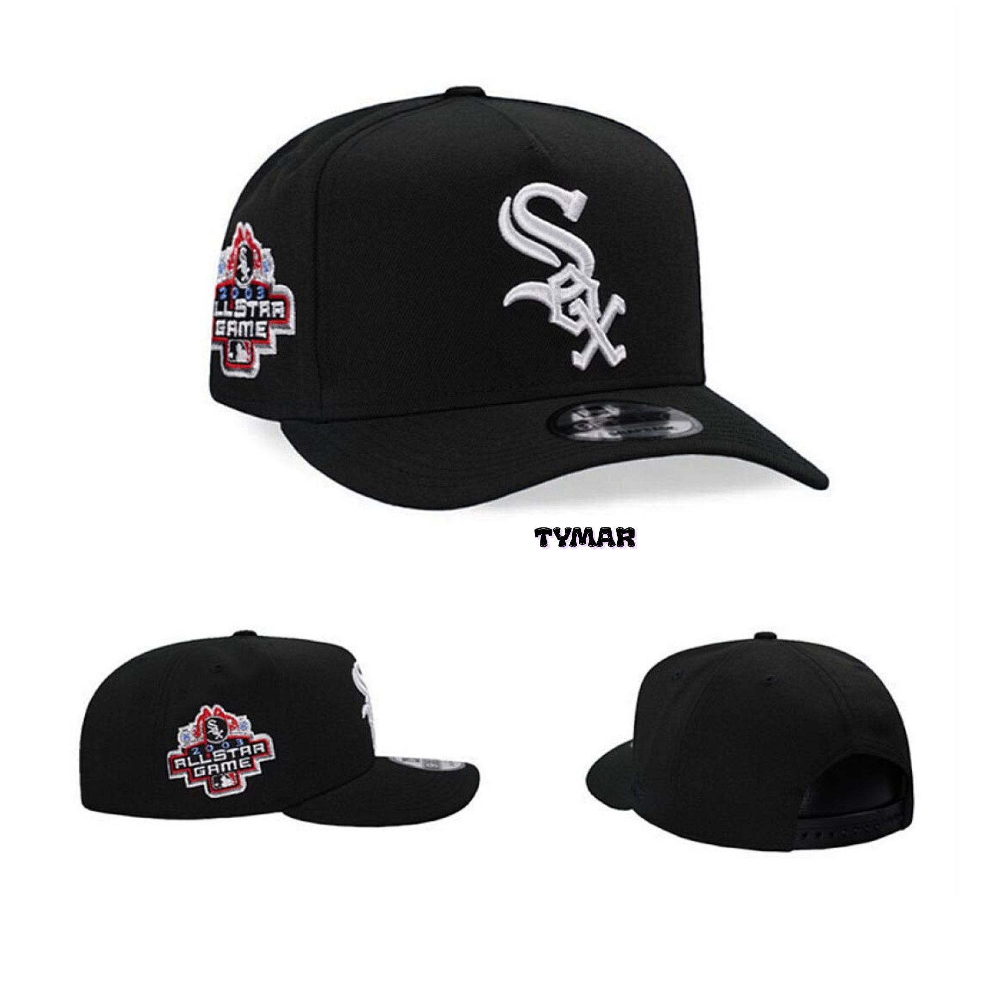 New Era White Sox "2003 All-Star Game" Core Black A-Frame