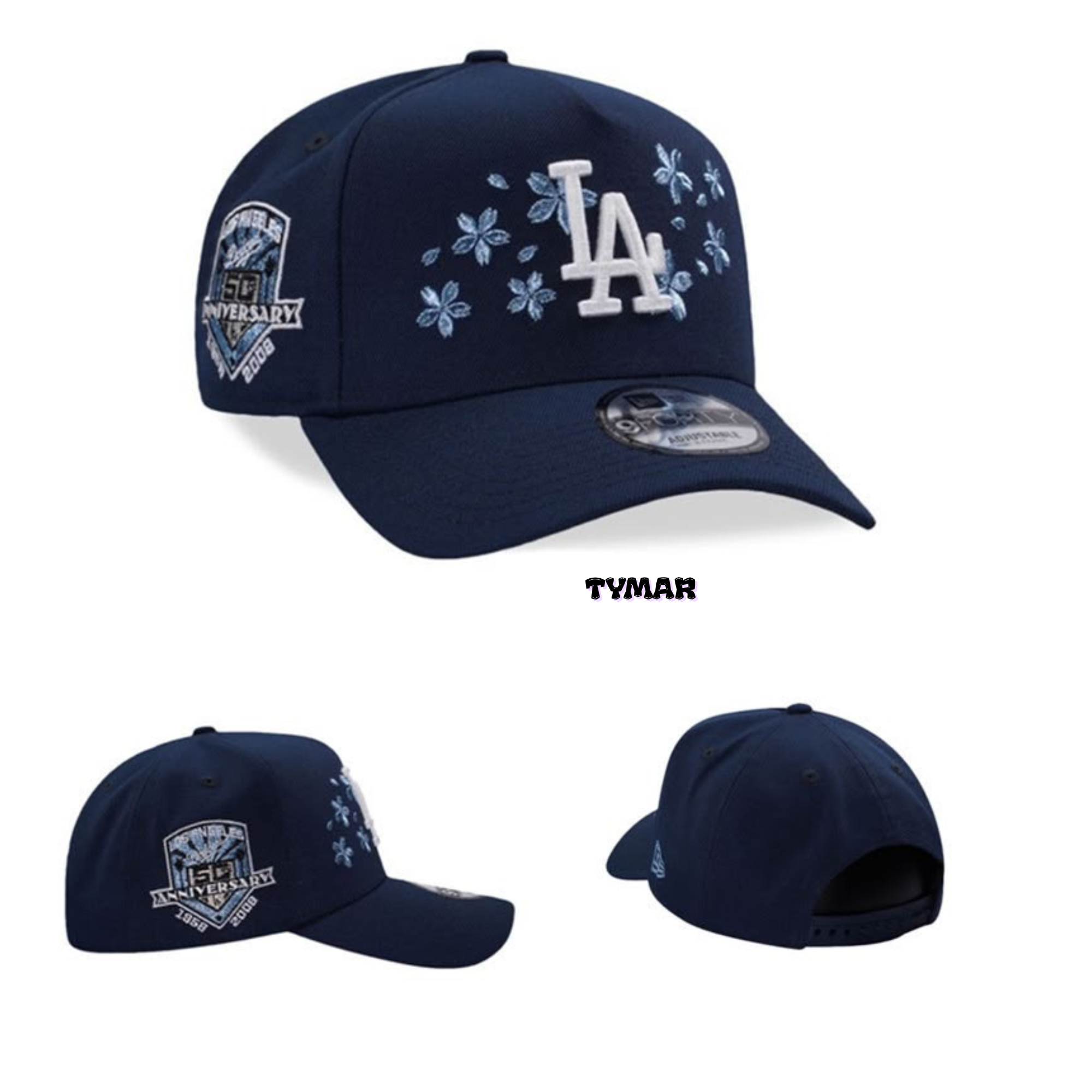 New Era LA Dodgers "Cherry Blossom" 50th Anniversary A-Frame