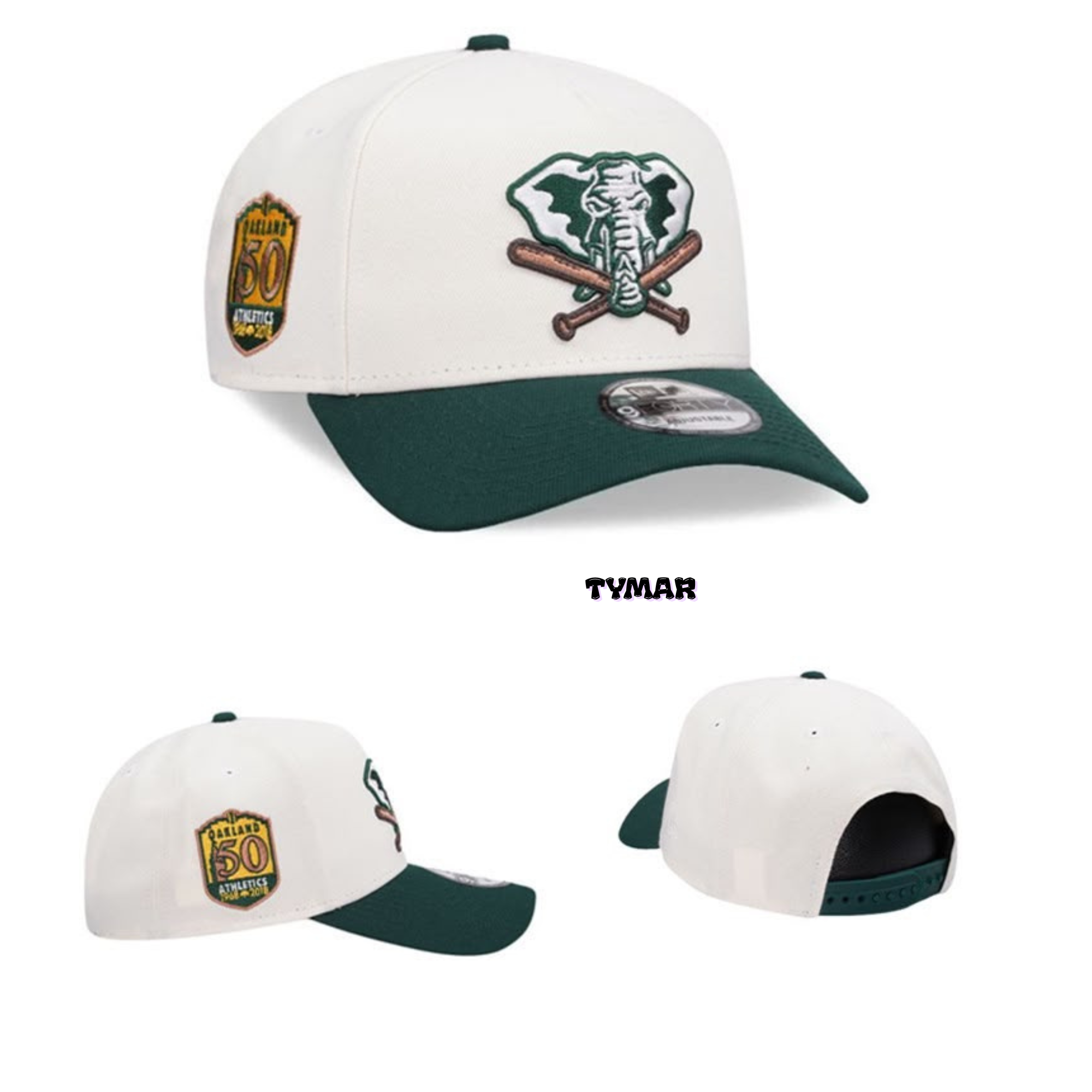 New Era Oakland Athletics "50th Anniversary" Stomper A-Frame