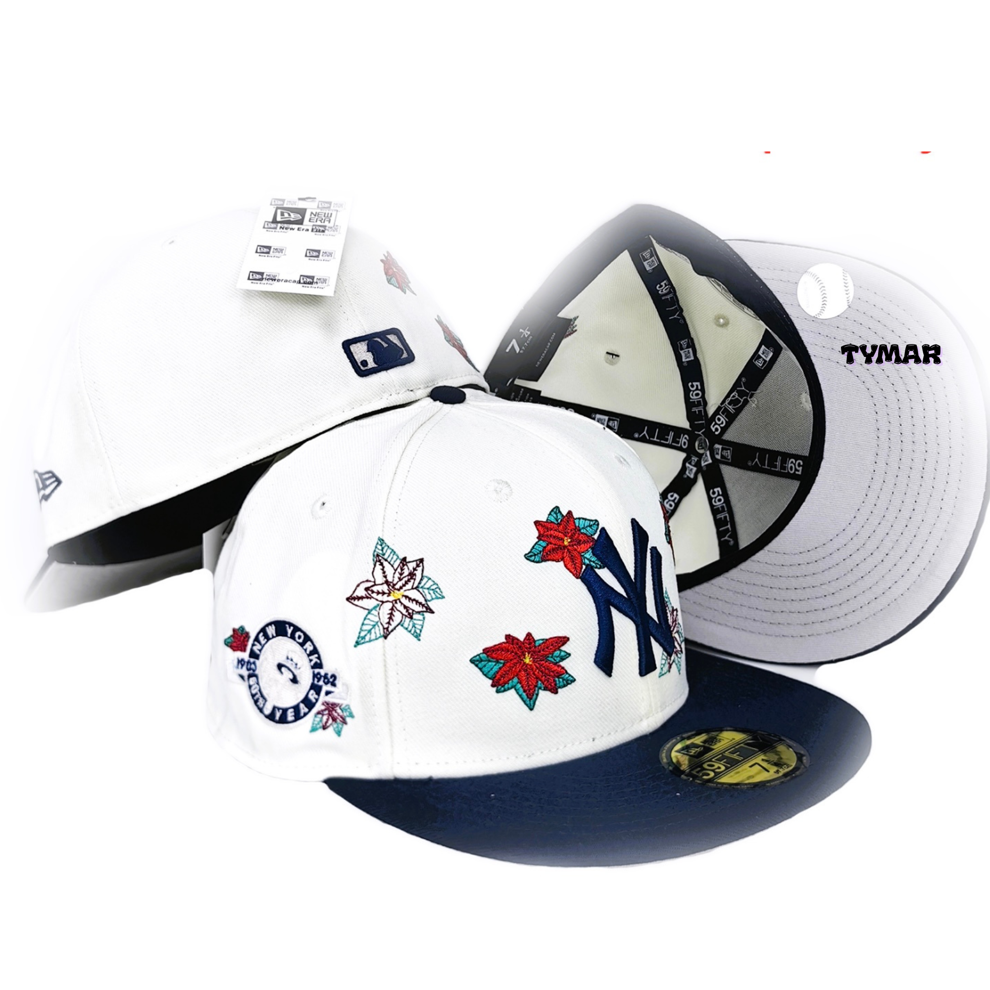 NY Yankees "Botanical Bloom" 50th Year Two-Tone 59FIFTY