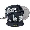 LA Dodgers "Black Onyx Script" 59FIFTY Fitted Hat