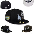Los Angeles Dodgers Palm Tree Dodger Stadium 50th Anniversary 59FIFTY Fitted Hat.