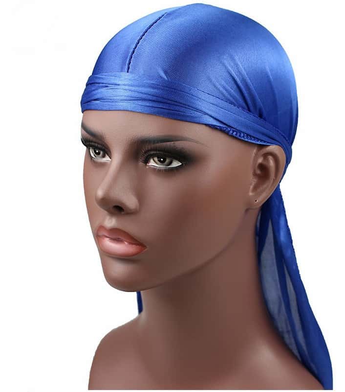 Royal Blue Silky Satin