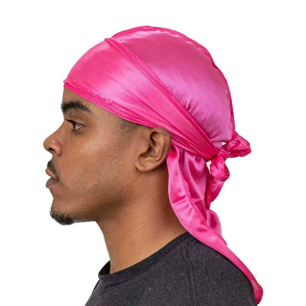 Hot pink Premium silky satin